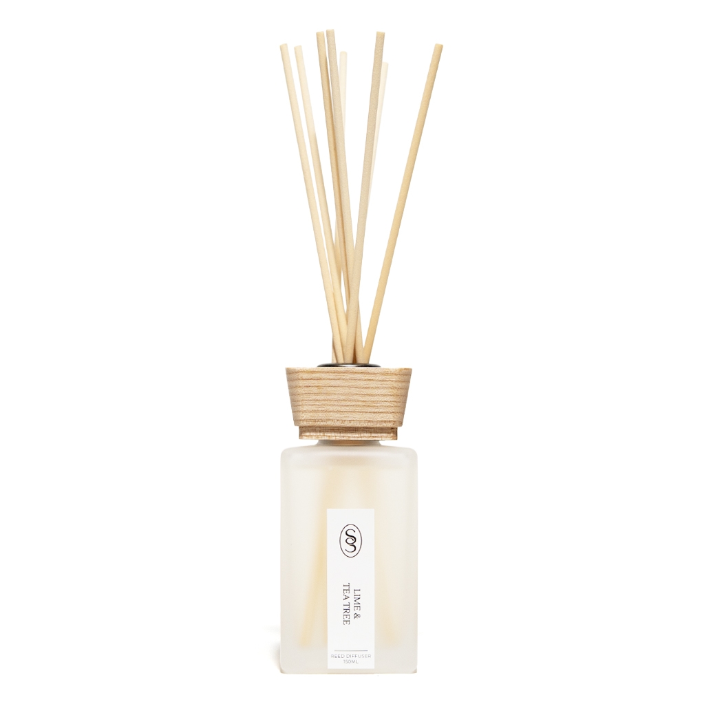 Lime & Tea Tree Natural Reed Diffuser - Elevating