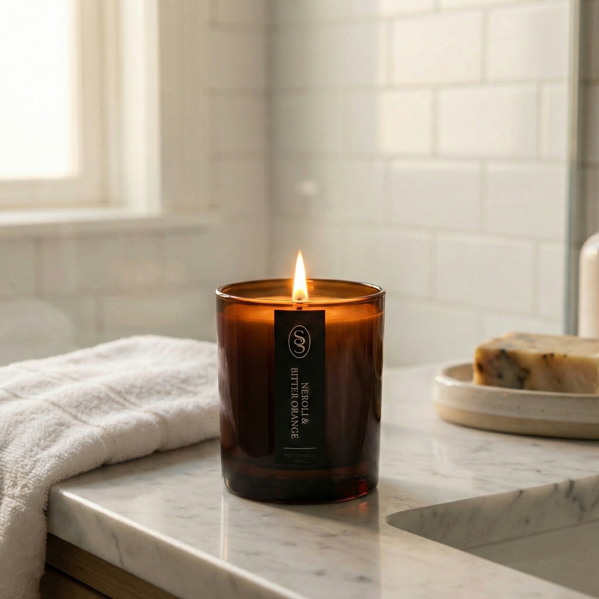 Neroli & Bitter Orange Natural Candle - Indulging - Image 4