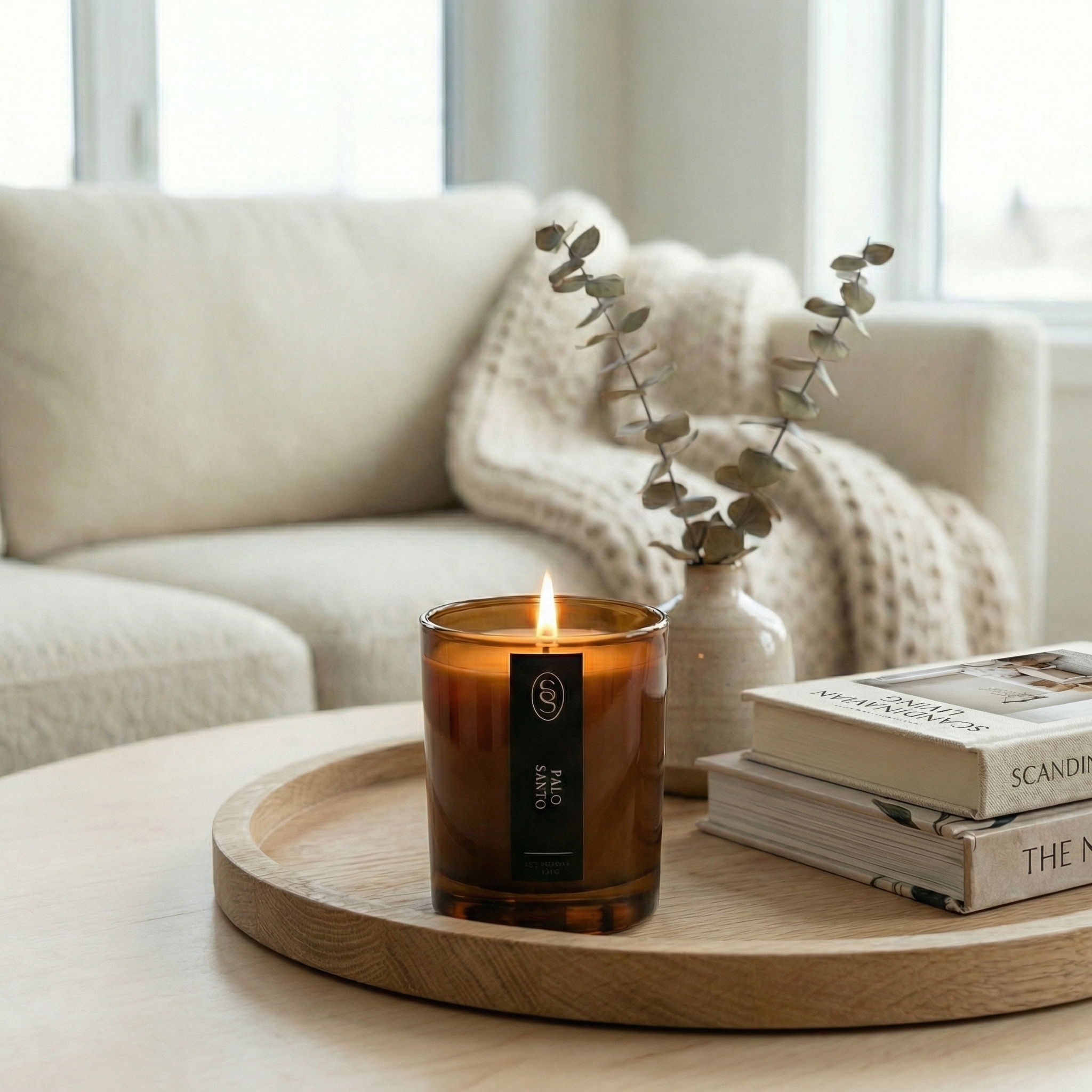 Pure Palo Santo Oil Soy Candle - Image 4