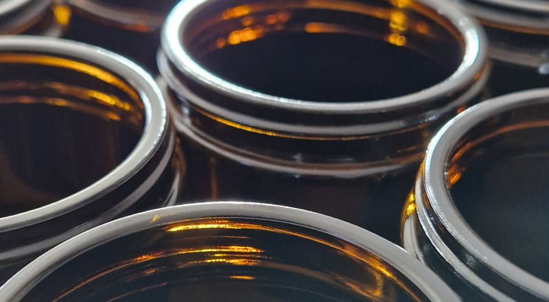 Empty jars