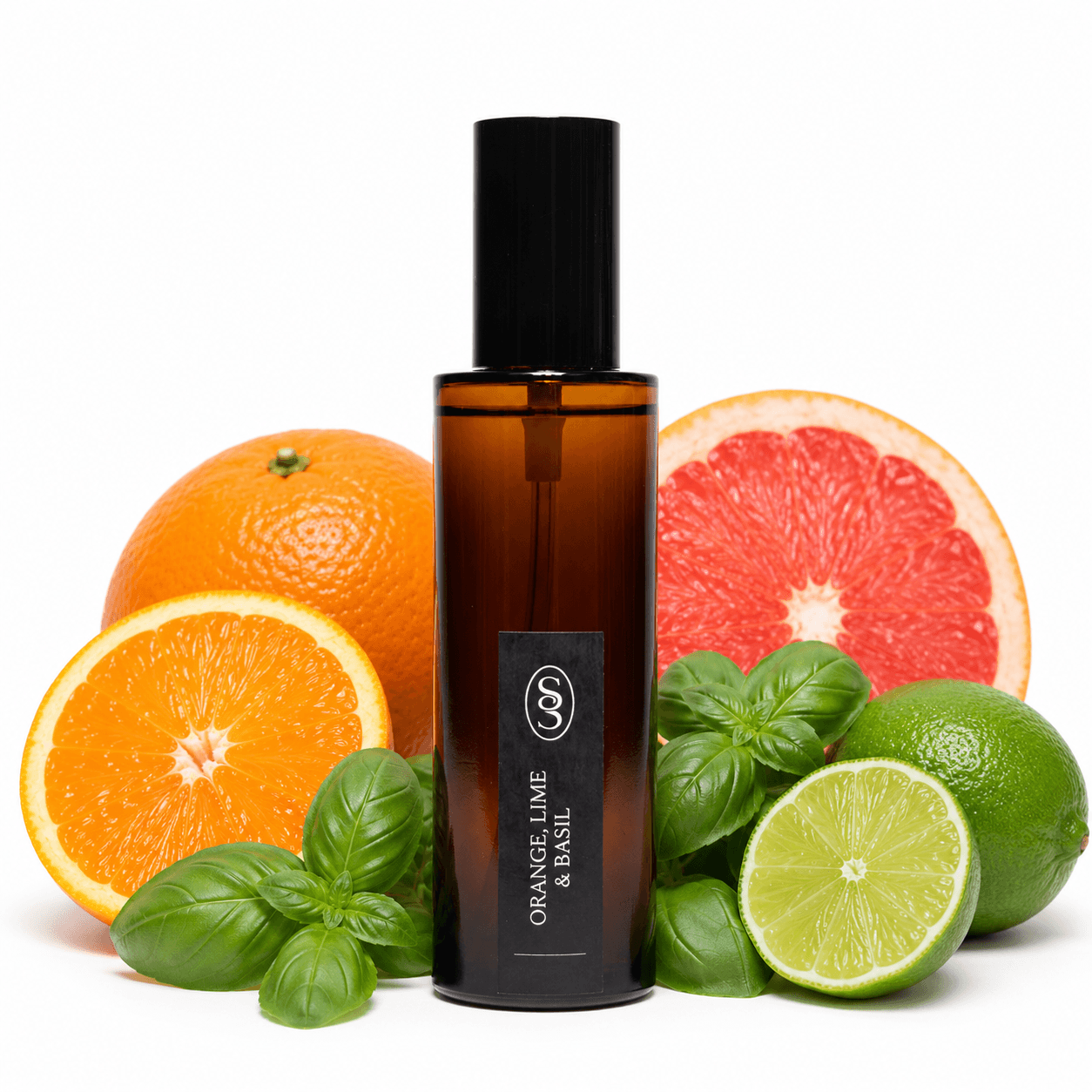 Orange, Lime & Basil Natural Room Spray - Refreshing - Image 2