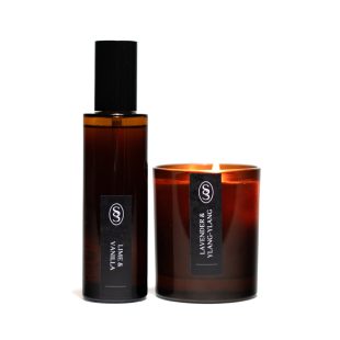 Natural Room Spray & Candle Gift Set