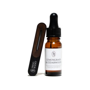 Lemongrass & Cedarwood Natural Car Air Freshener - Rejuvenating