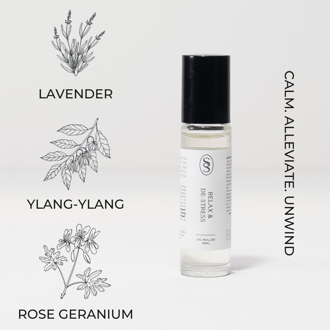 Relax & Destress Essential Oil Roller - Image 3