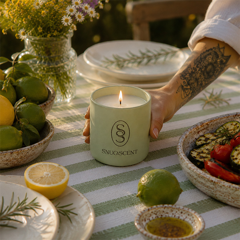 Natural Citronella Candle - Image 4