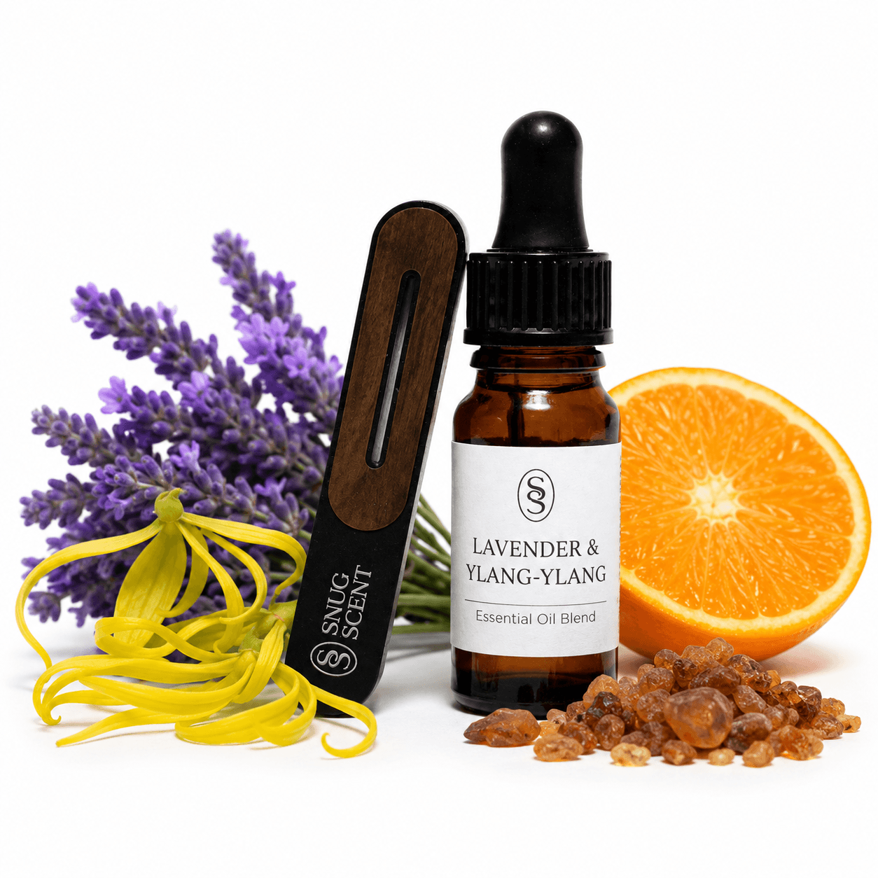 Lavender & Ylang-Ylang Natural Car Air Freshener - Relieving - Image 2